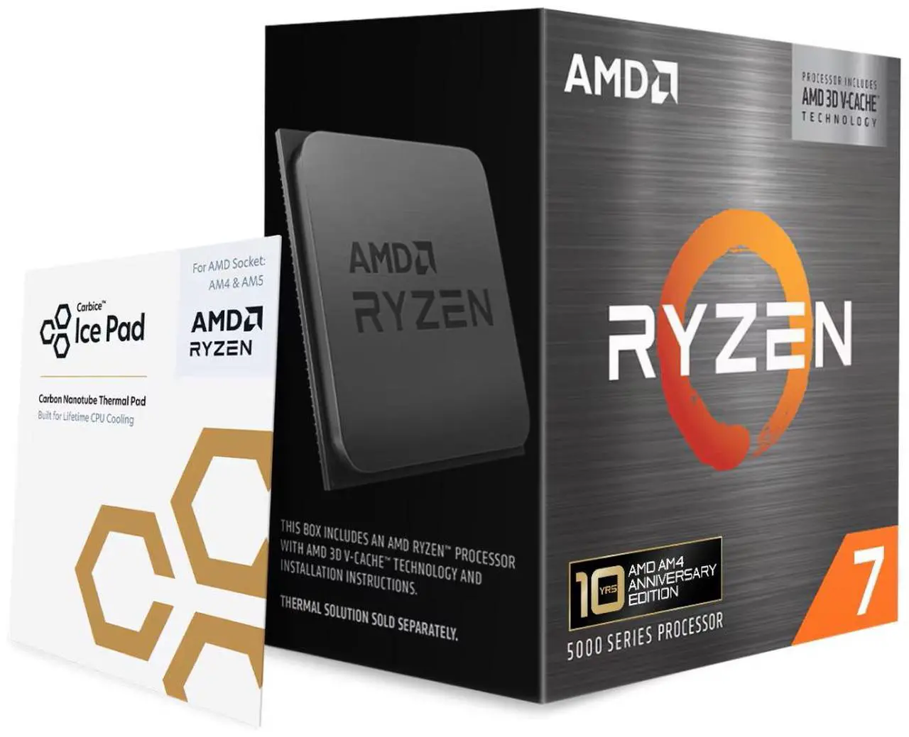 AMD RYZEN 7 5800X3D 10th Anniversary Edition thumbnail 2