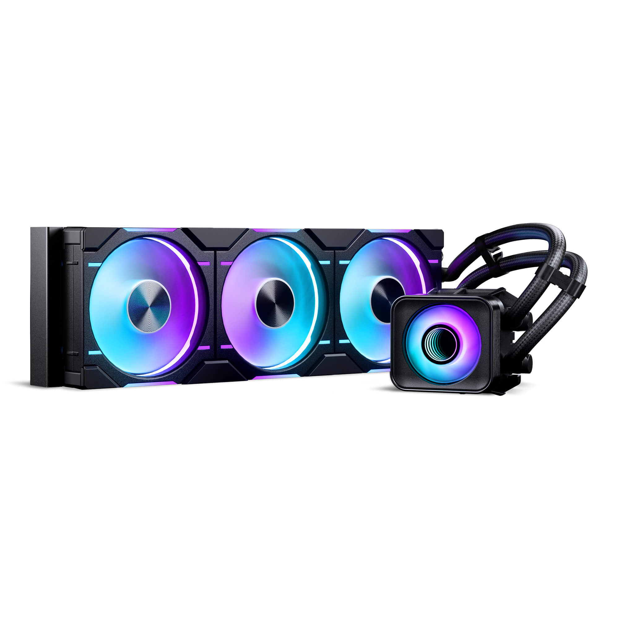 PHANTEKS GLACIER ONE 360D30 X2 D-RGB AIO CPU COOLER BLACK