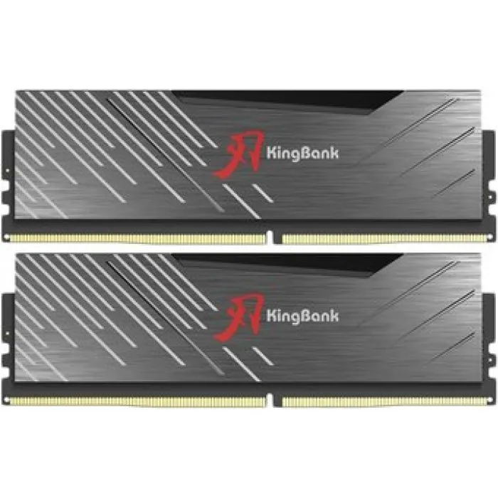 KINGBANK KRXB 16GB DDR5 6000MHZ CL30 W/H.S BLACK
