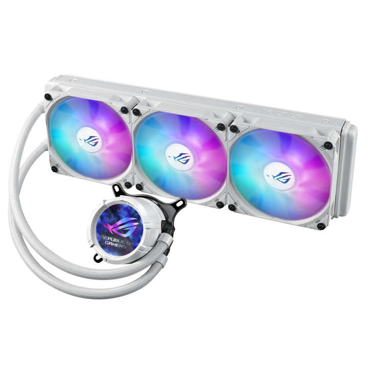 ASUS ROG STRIX LC III 360 ARGB LCD WHITE thumbnail 2