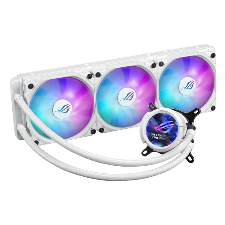 ASUS ROG STRIX LC III 360 ARGB LCD WHITE thumbnail 3